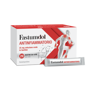FASTUMDOL ANTINFIAMMATORIO orale soluz 20 bustine 25 mg