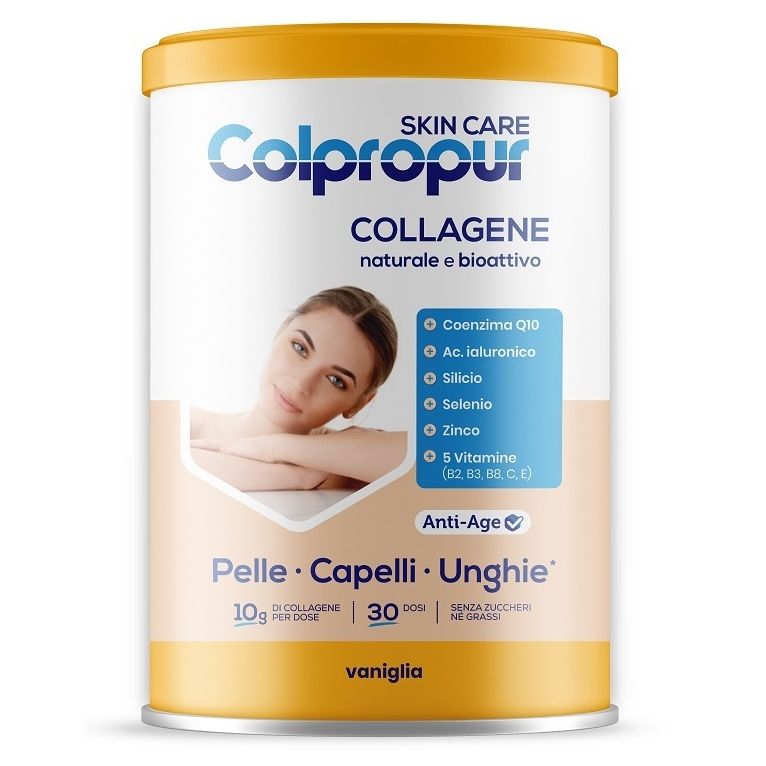 colpropur collagene skin care vaniglia colpropur 309 g