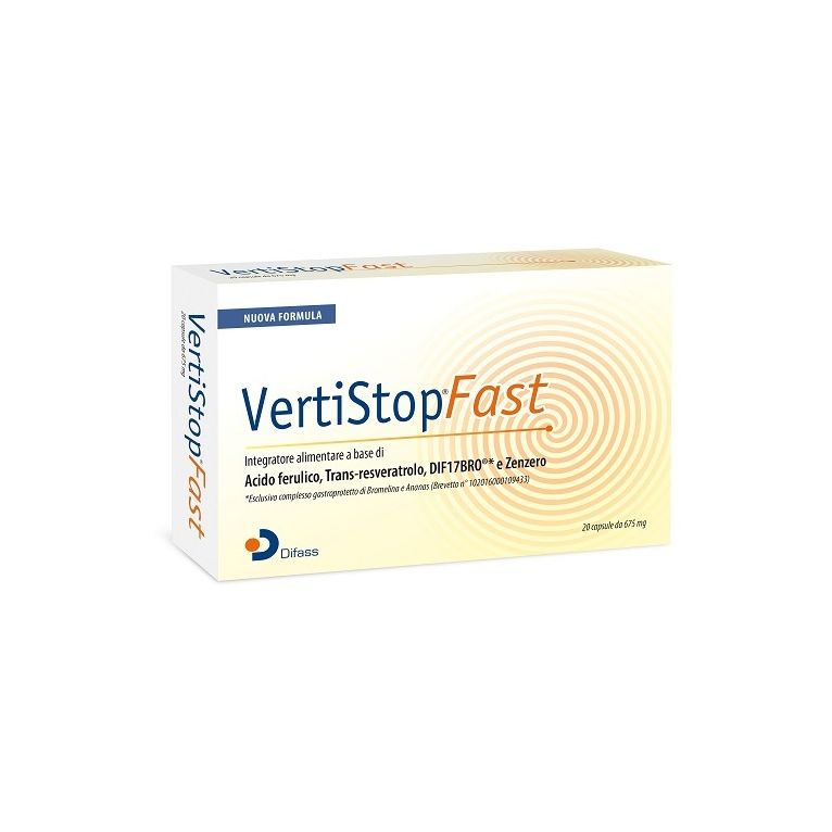vertistop fast 20 capsule da 675 mg
