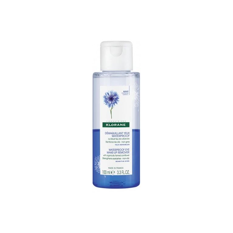 klorane struccante occhi waterproof fiordaliso bio 100 ml