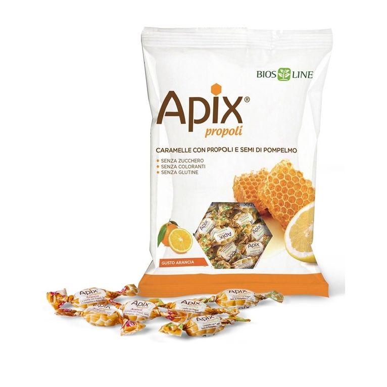apix propoli caramella arancia 50 g biosline