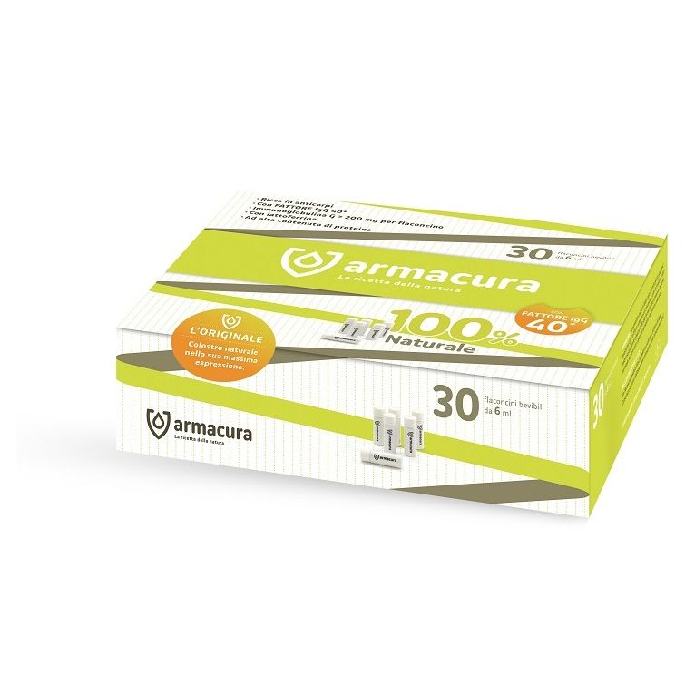 armacura colostro 100% 30 flaconcini bevibili