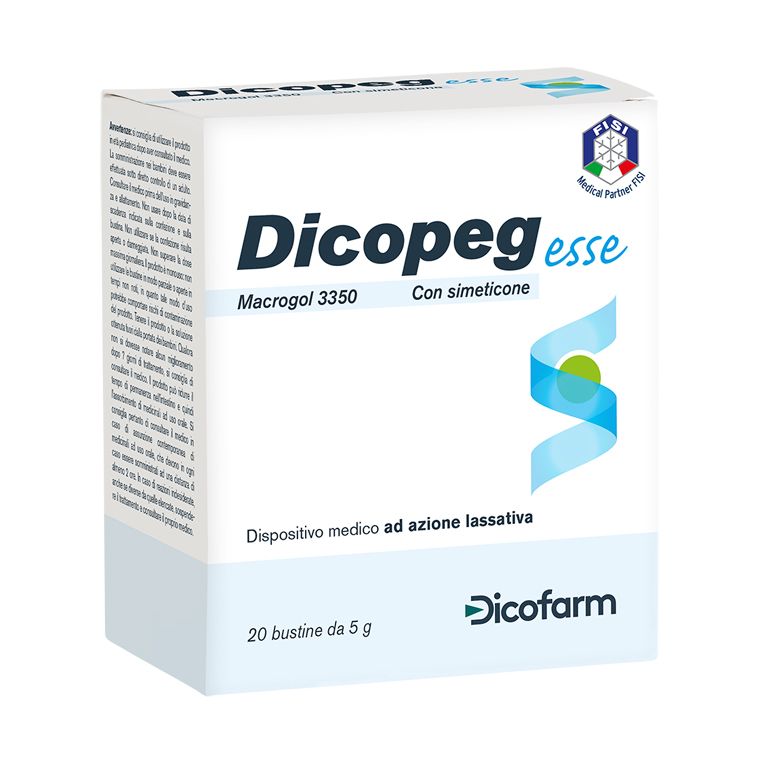 dicopeg esse 20 buste 5 g macrogol 3350