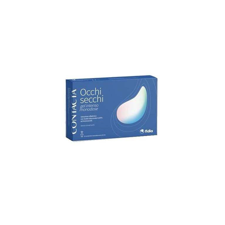 contacta occhi secchi gel intenso monodose 15 contenitori monodose da 0,35 ml