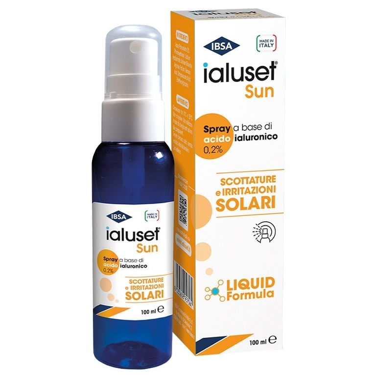 ialuset sun scottature e irritazioni solari spray 100 ml