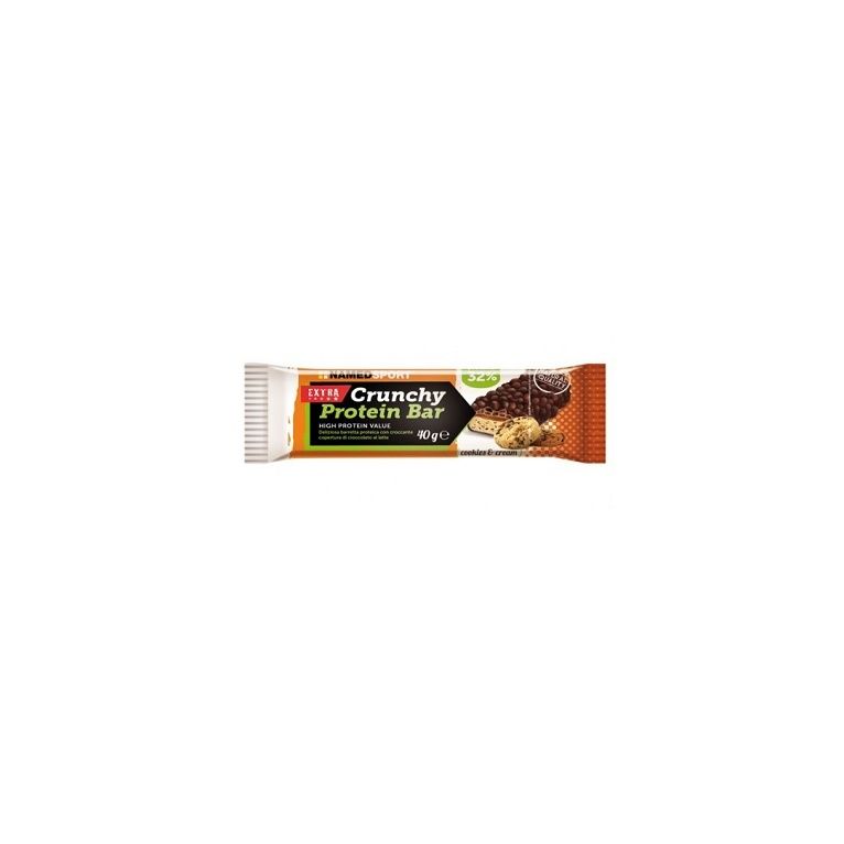 crunchy proteinbar cookies & cream 1 pezzo 40 g