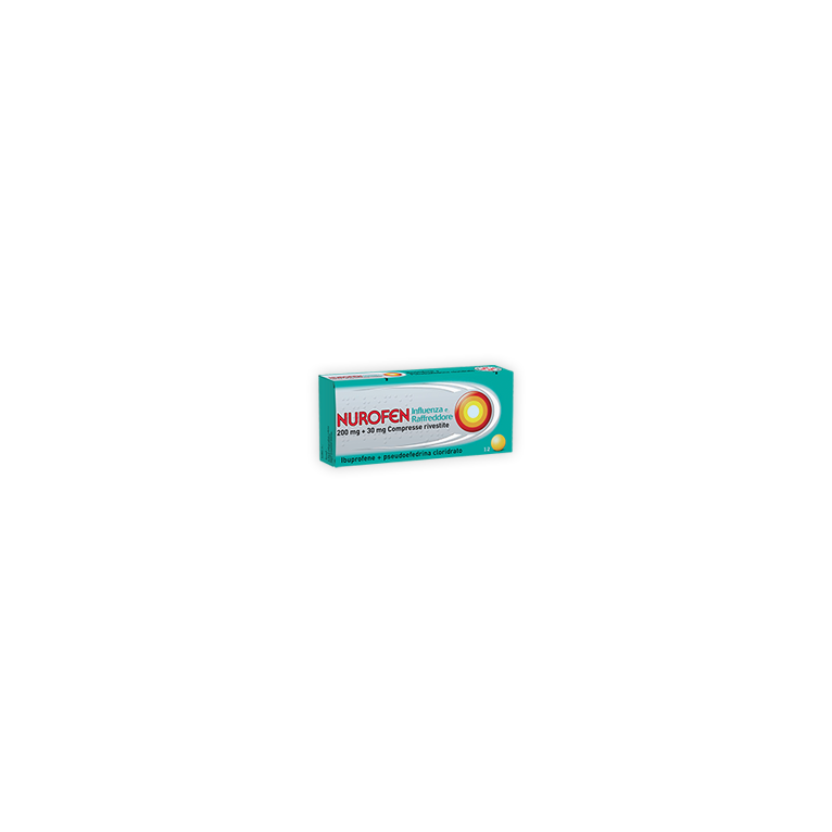 nurofen influenza e raffreddore 12 cpr riv 200 mg + 30 mg