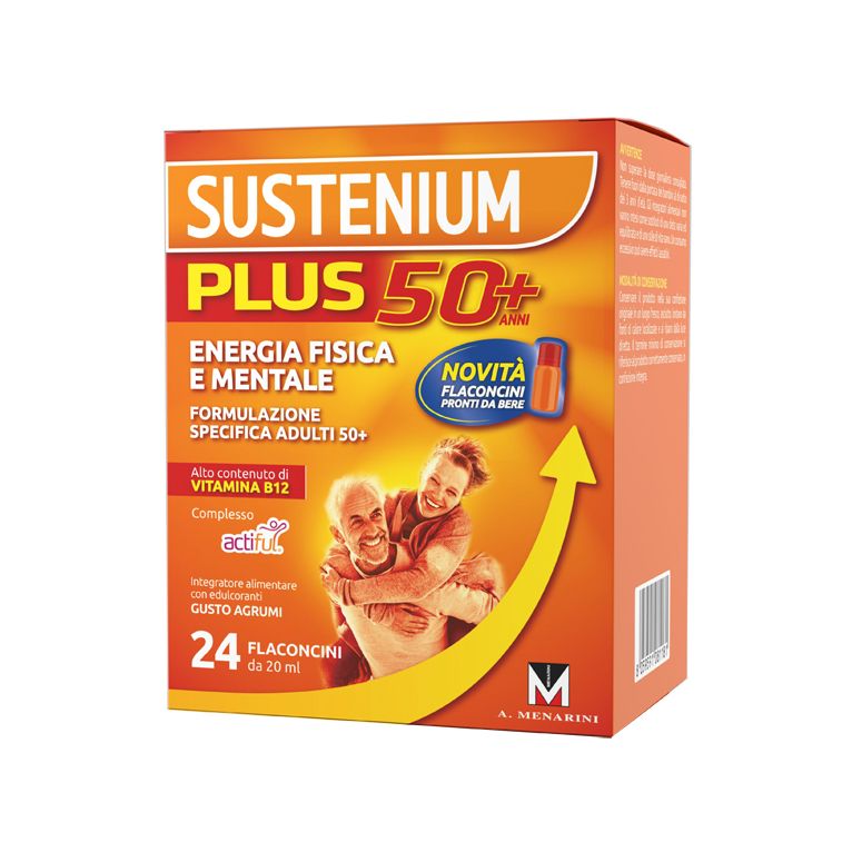 sustenium plus 50+ 24 flaconcini
