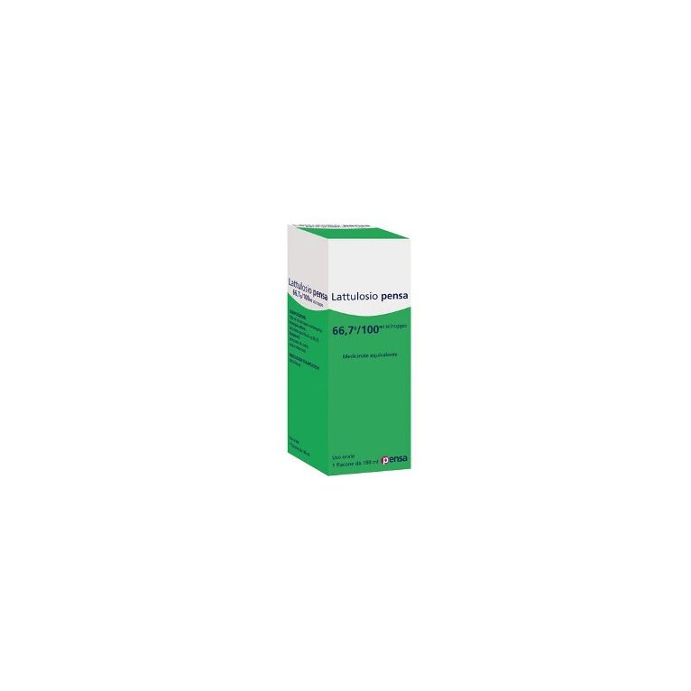 lattulosio (pensa pharma) sciroppo 180 ml 66,7 g/100 ml flacone