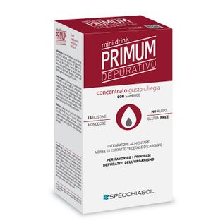 PRIMUM DEPURATIVO MINIDRINK CILIEGIA 15 STICK DA 10 ML