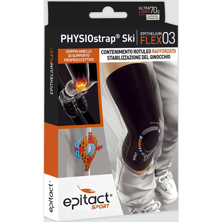 ginocchiera epitact sport physiostrap ski s