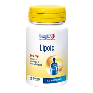 LONGLIFE LIPOIC 600 MG 30 COMPRESSE RIVESTITE DA 870 MG