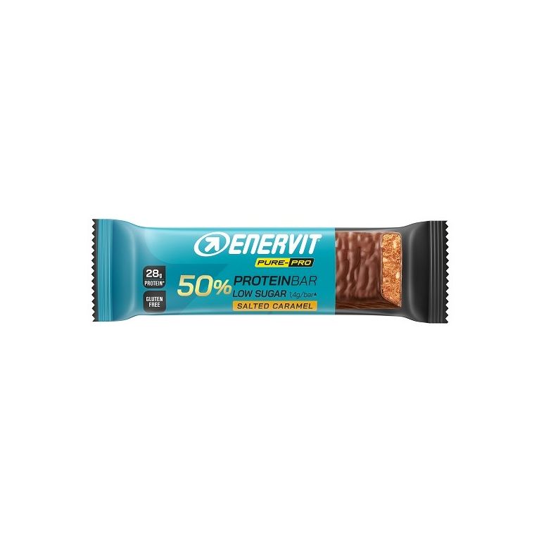 enervit pure pro bar 50% salted caramel 55 g