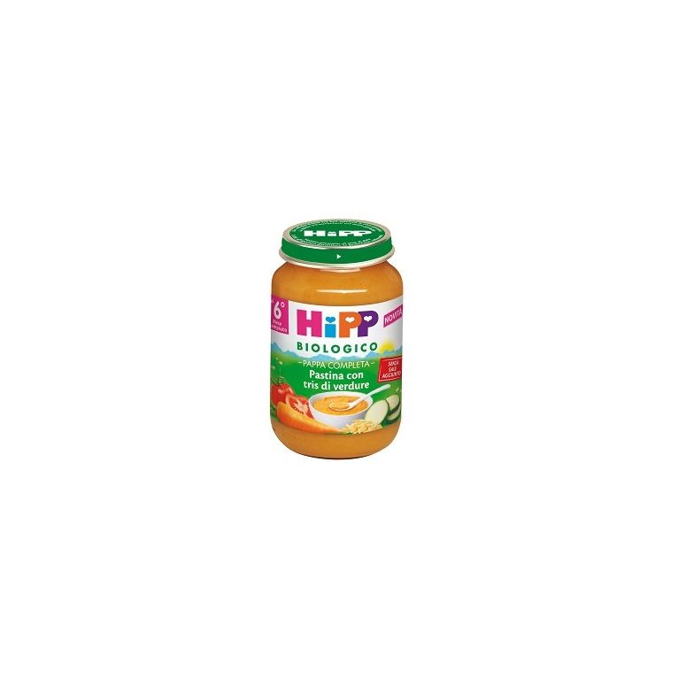 hipp bio hipp bio pappa pronta past tris di verdure 190 g