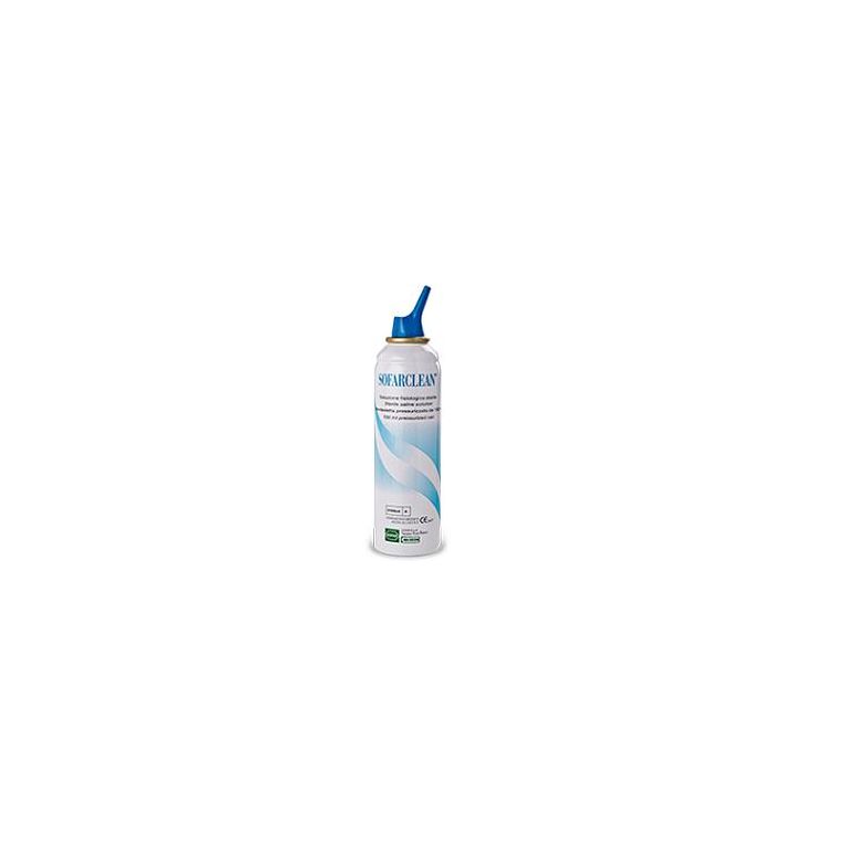 soluzione fisiologica sofarclean 150ml in bomboletta pressurizzata