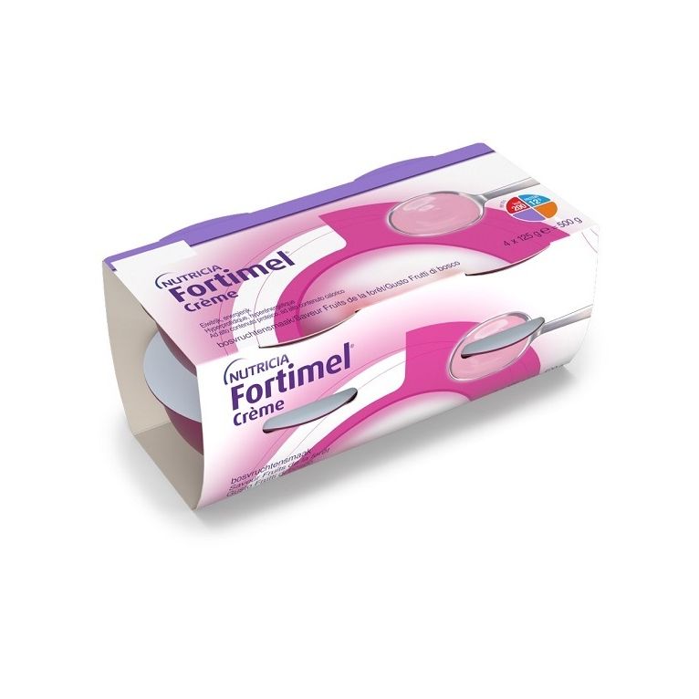 fortimel creme frutti di bosco 4 pezzi da 125 g