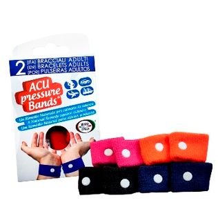 BRACCIALE ACU PRESSURE BAND ADULTI 2 PEZZI