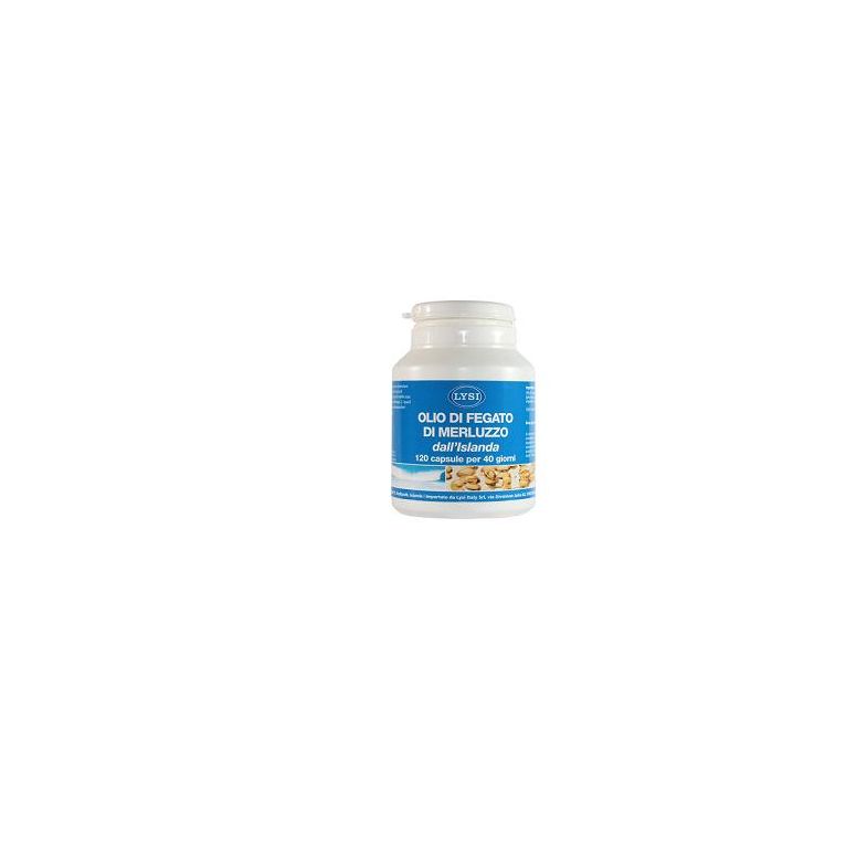 lysi olio fegato merluzzo 120 capsule