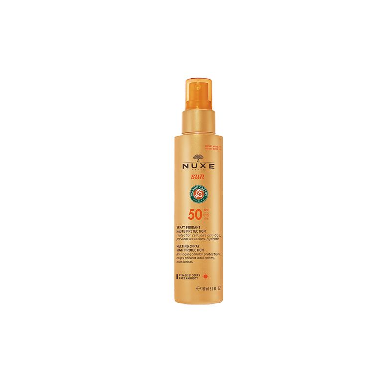 nuxe sun spray solare viso e corpo alta protezione spf50 150ml