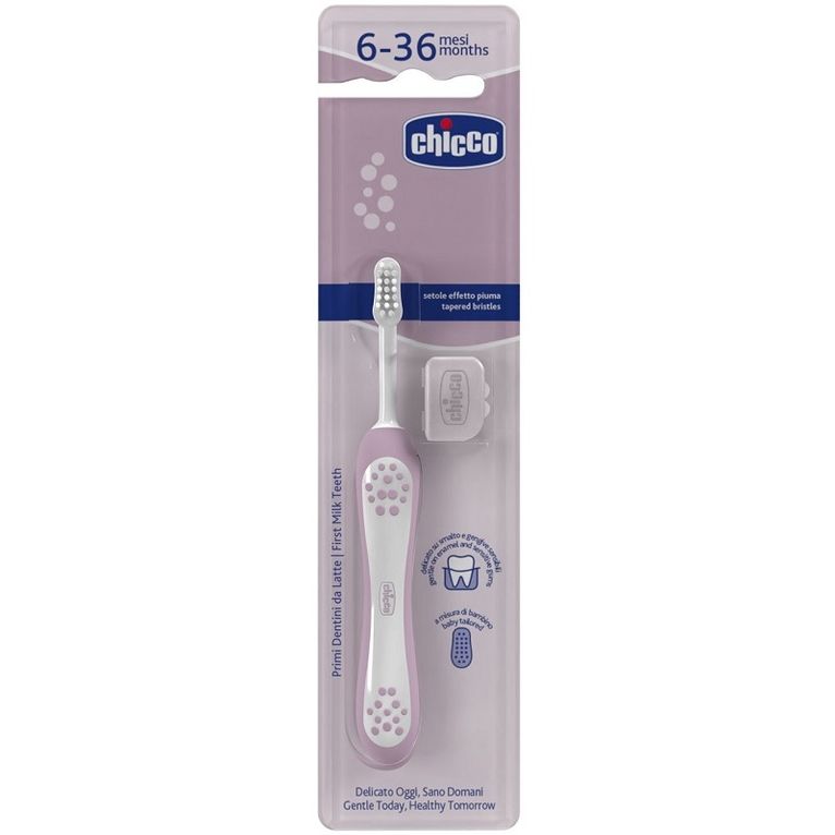 chicco spazzolino 6 mesi+ rosa