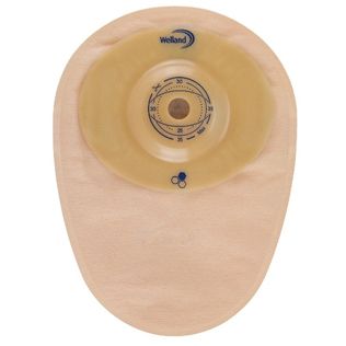 SACCA PER COLOSTOMIA WELLAND AURUM CONVEX COLO MIDI OPACA RITAGLIABILE DIAMETRO 13-25 MM INIZIO CONVESSITA' 25 MM 10 PEZZI