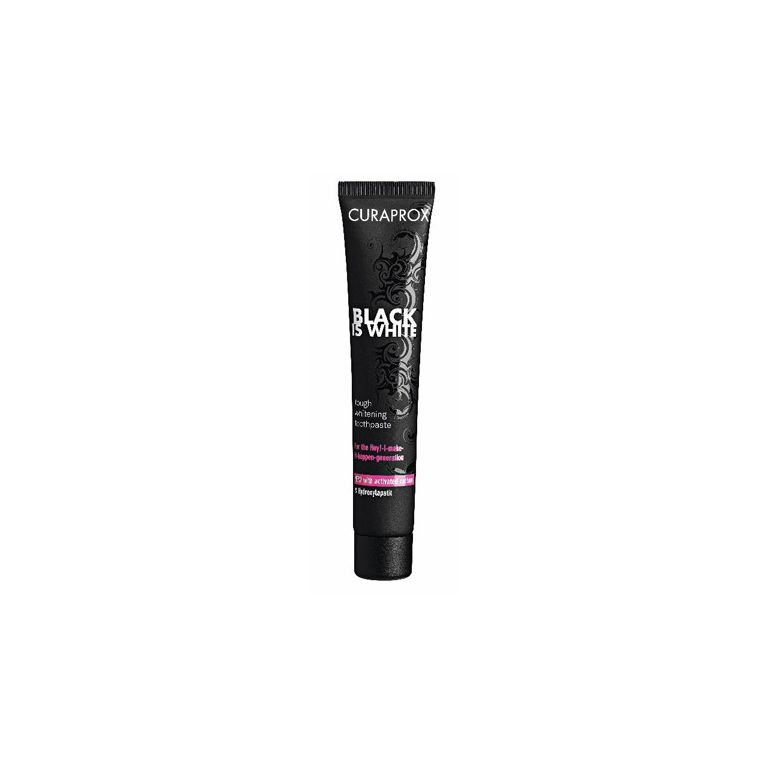 curaprox black is white dentifricio rinfrescante 90 ml