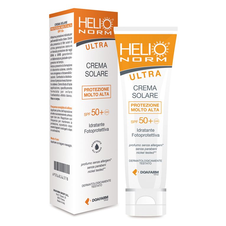 helio norm ultra crema solare spf 50+ 100 ml