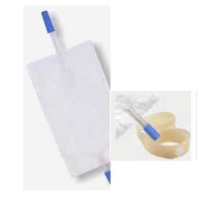 SACCA PER URINA GAMBA CON SCARICO 10 PEZZI