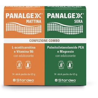 PANALGEXX MATTINA 14 STICKPACK + PANALGEXX SERA 14 STICKPACKCONFEZIONE COMBO
