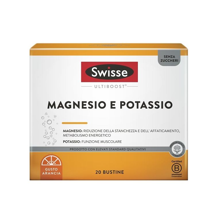 swisse ultiboost magnesio e potassio 20 bustine