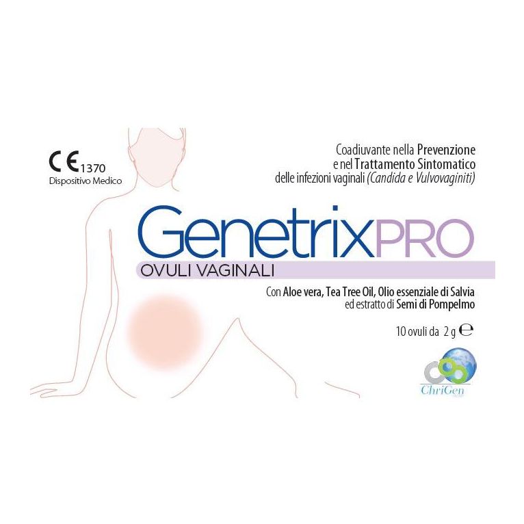 genetrix pro 10 ovuli vaginali 2 g