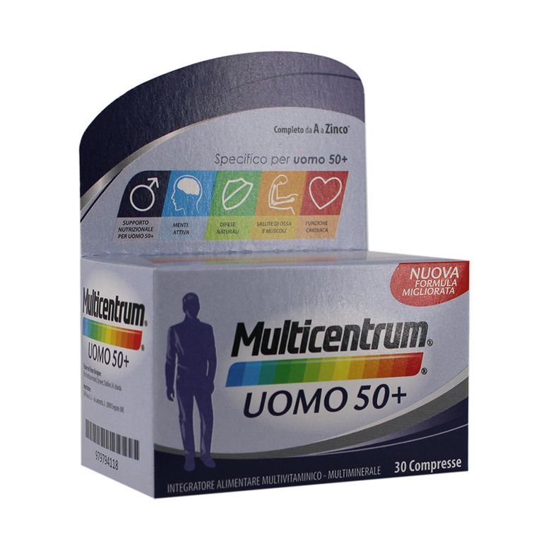 multicentrum uomo 50+ 30 compresse