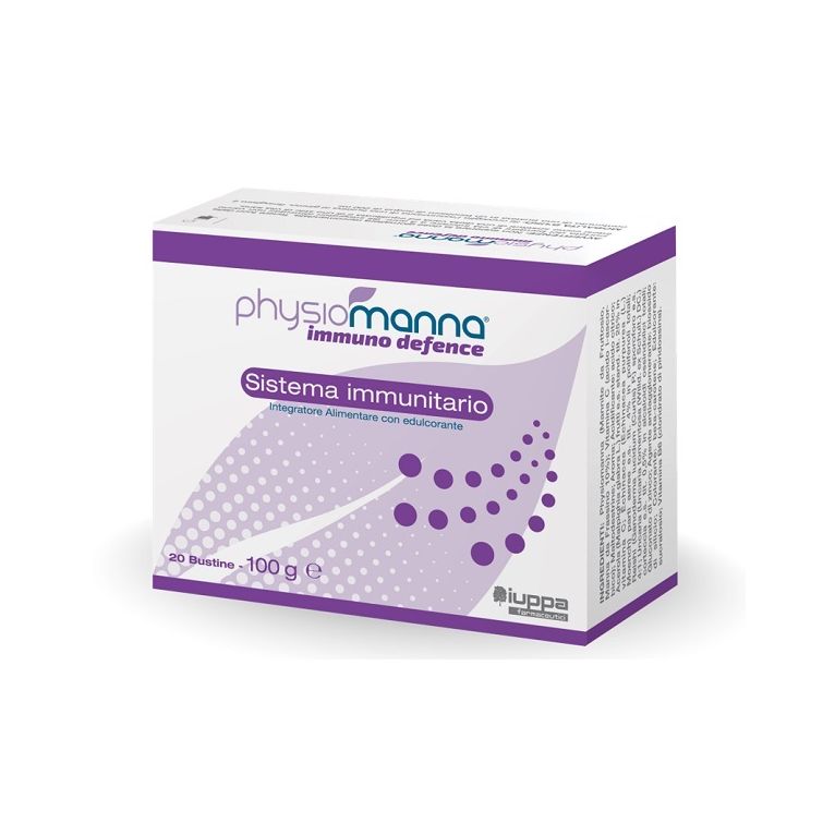 physiomanna immuno defence 20 buste stick da 5 g