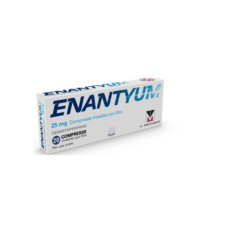 enantyum 20 cpr riv 25 mg