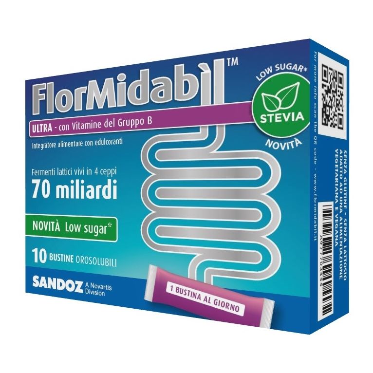 flormidabil ultra 10 bustine con stevia
