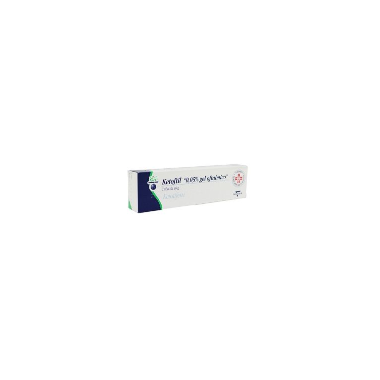 ketoftil gel oftalmico 10 g 0,5 mg/g