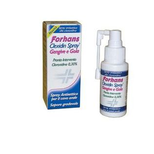 COLLUTORIO SPRAY CON CLOREXIDINA FORHANS CLEXIDIN 50ML