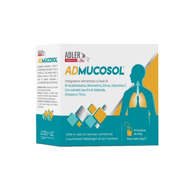 admucosol 10 bustine