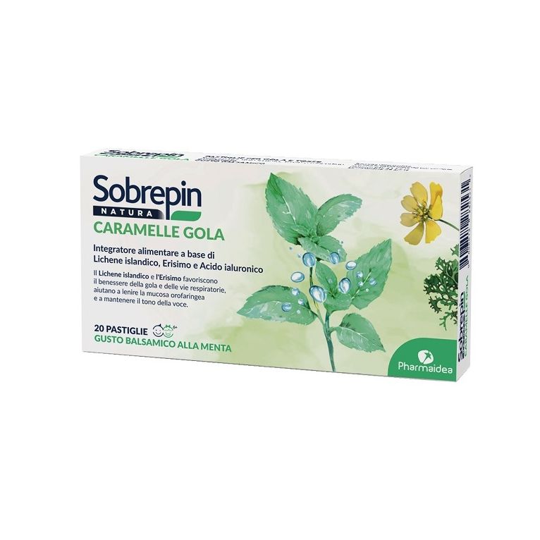 sobrepin natura caramelle gola 20 pastiglie