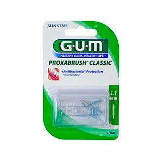 GUM PROXABRUSH CLASSIC 414 SCOVOLINO INTERDENTALE 8 PEZZI