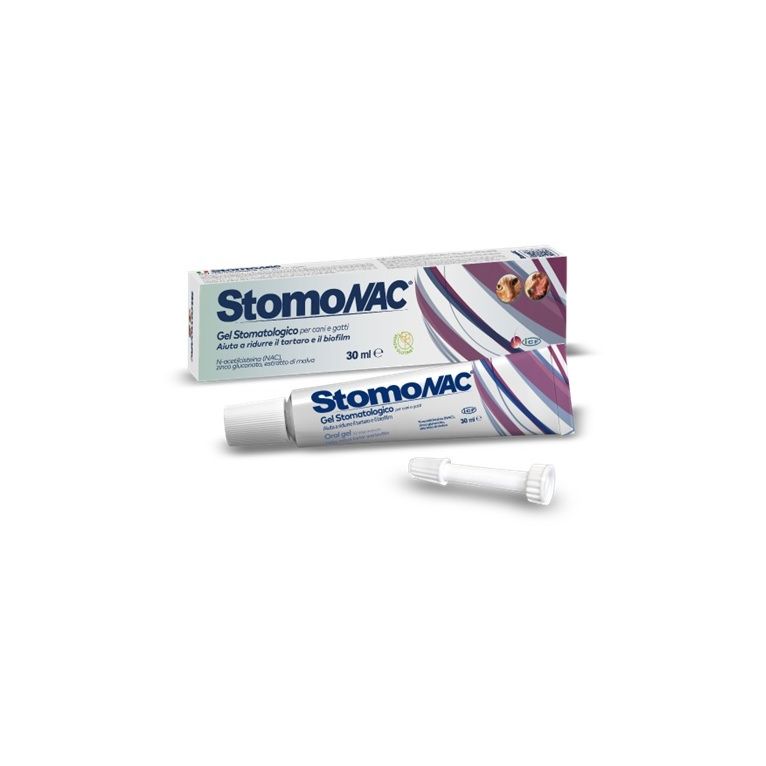 stomonac gel stomatologico cani e gatti 30 ml