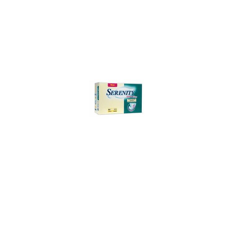 pannolone per incontinenza serenity softdry formato extra taglia medium 30 pezzi