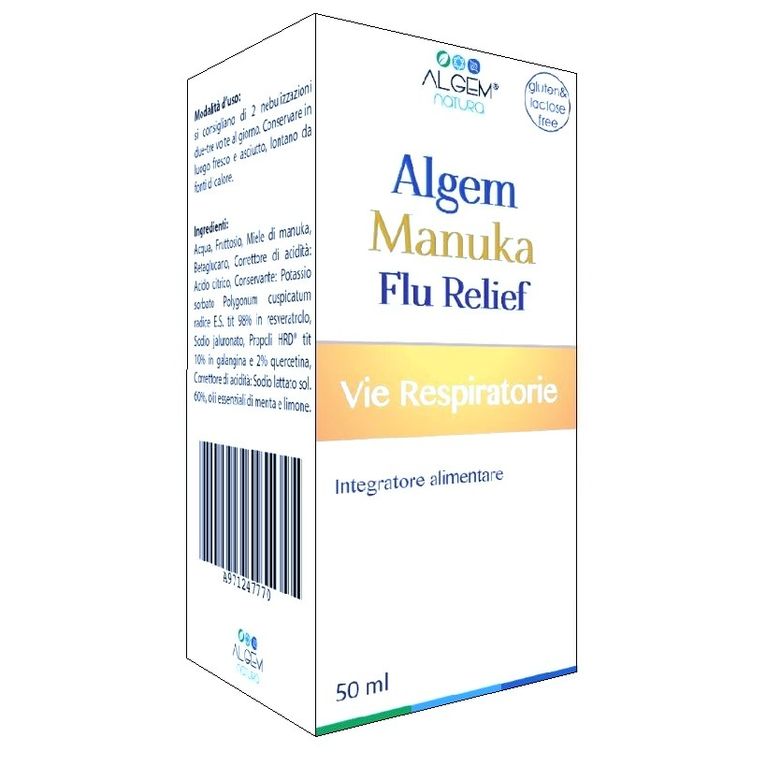 algem manuka flu relief 50 ml