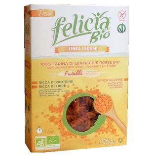FELICIA BIO FUSILLI DI LENTICCHIE ROSSE 250 G