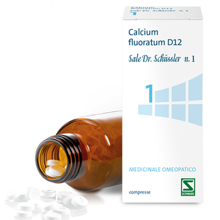 CALCIUM FLUORATUM D12 SALE DR.SCHUSSLER N.1 D12 200 cpr flacone