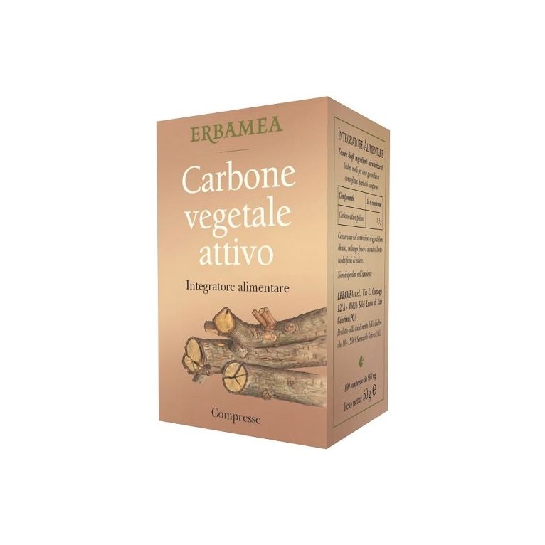 carbone vegetale attivo 100 capsule