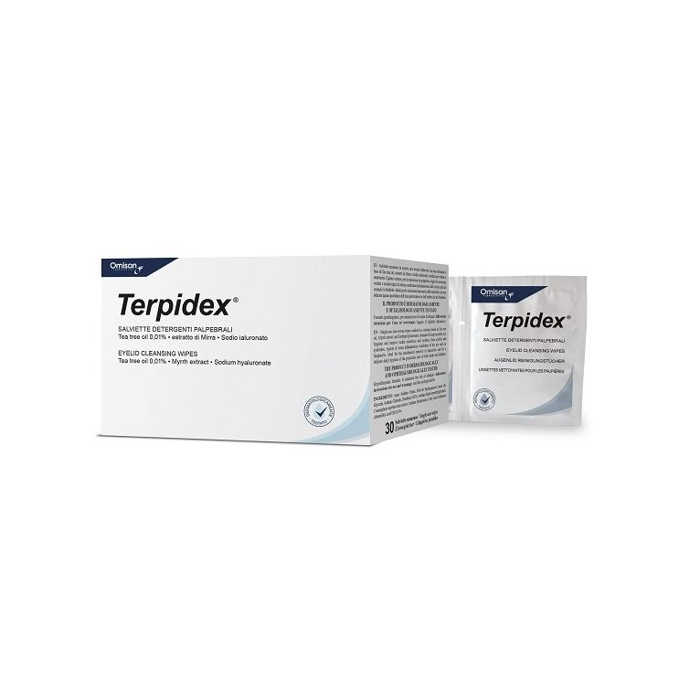 terpidex salviette detergenti palpebrali 30 bustine