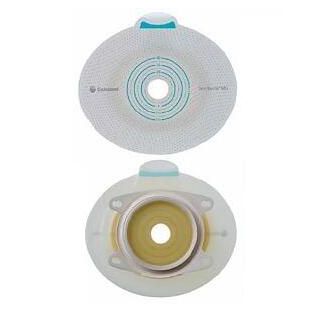 PLACCA PER UROSTOMIA COLOSTOMIA ILEOSTOMIA SENSURA MIO CLICKSISTEMA A DUE PEZZI FLANGIA 40 MM FORO RITAGLIABILE 25-35 MM 5 PEZZI