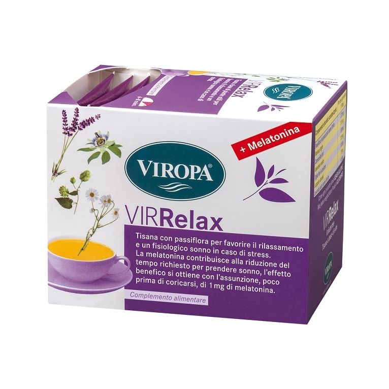 viropa vir relax tisana passiflora 15 filtri 6 g