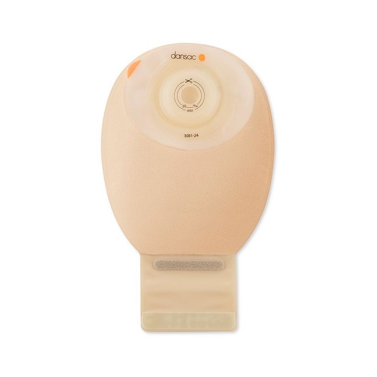 dansac novalife tre 1 sacca aperta opaca softconvex midi perileostomia con finestra ritagliabile 15-24mm 350 ml 10 pezzi